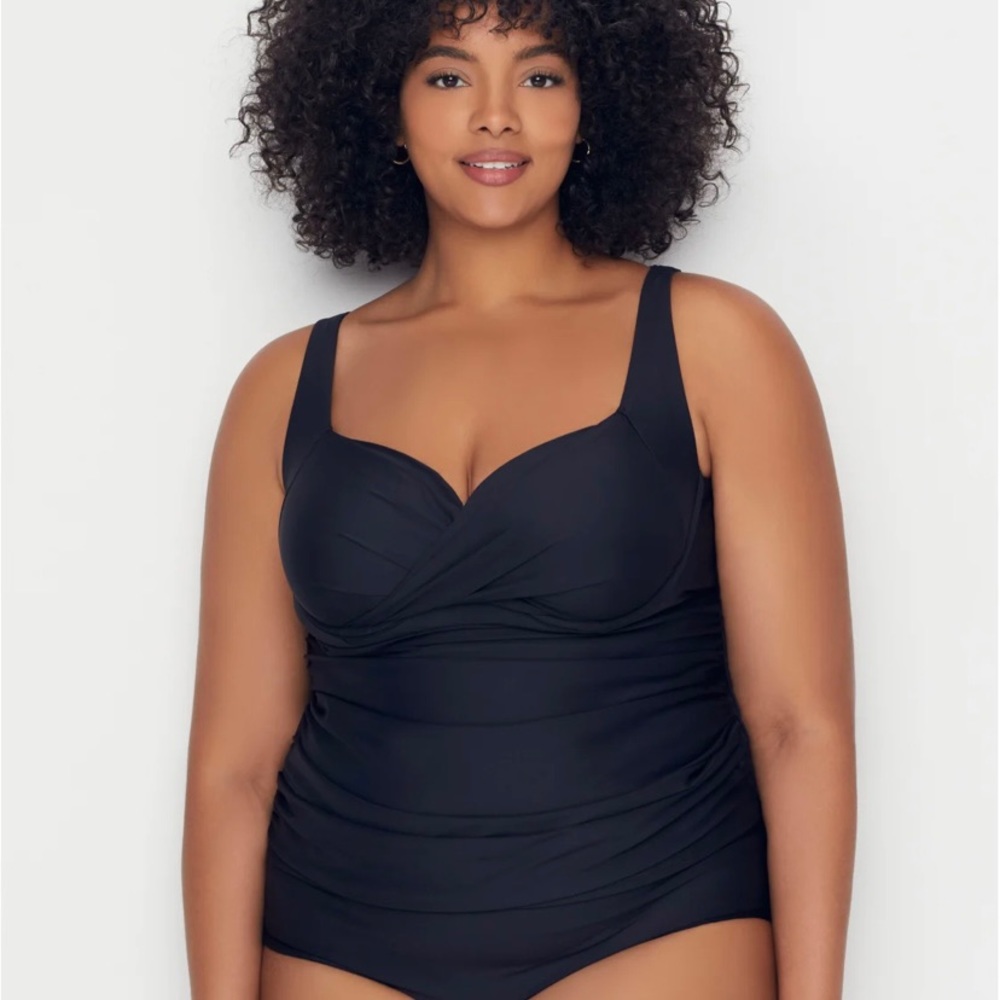 Birdsong Shirred Tankini Top‎ only size 18J/K